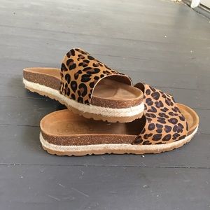 yokono leopard sandals